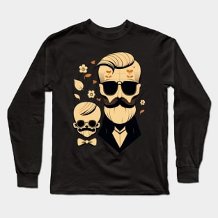 Father's Day skull Long Sleeve T-Shirt